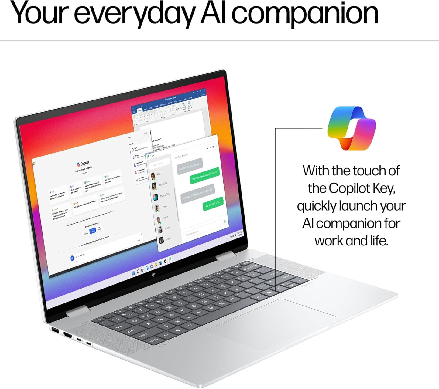 HP Envy x360 2-in-1 16" Touch Laptop Intel Ultra 5 1TB SSD