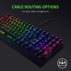 Razer BlackWidow V3 TKL Mechanical Keyboard (Renewed)