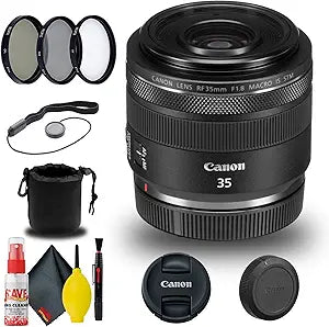 Canon 2973C002 RF 35mm f/1.8 Macro STM Lens Kit Renewed