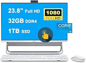 Dell Inspiron 24 5000 5400 FHD Touch All-in-One (Renewed)