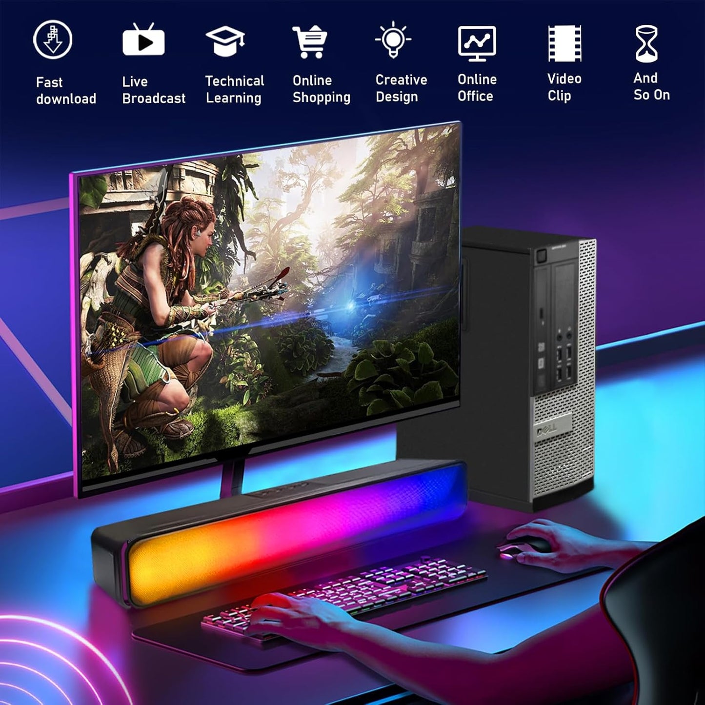 Dell 9010 Optiplex SFF i7 Desktop (Renewed)