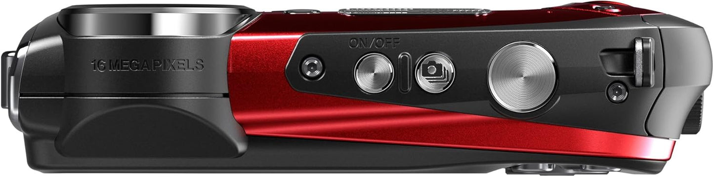 Fujifilm FinePix XP60 Red Waterproof Digital Camera