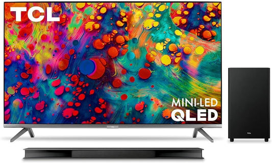 TCL 6-Series 55-Inch TV with Alto 9+ Subwoofer Combo