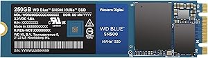 Western Digital WDS250G1B0C 250GB WD Blue NVMe SSD — main product image