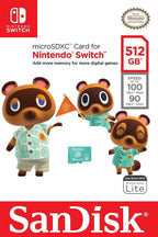 SanDisk SDSQXAO-512G 512GB MicroSD Nintendo Switch