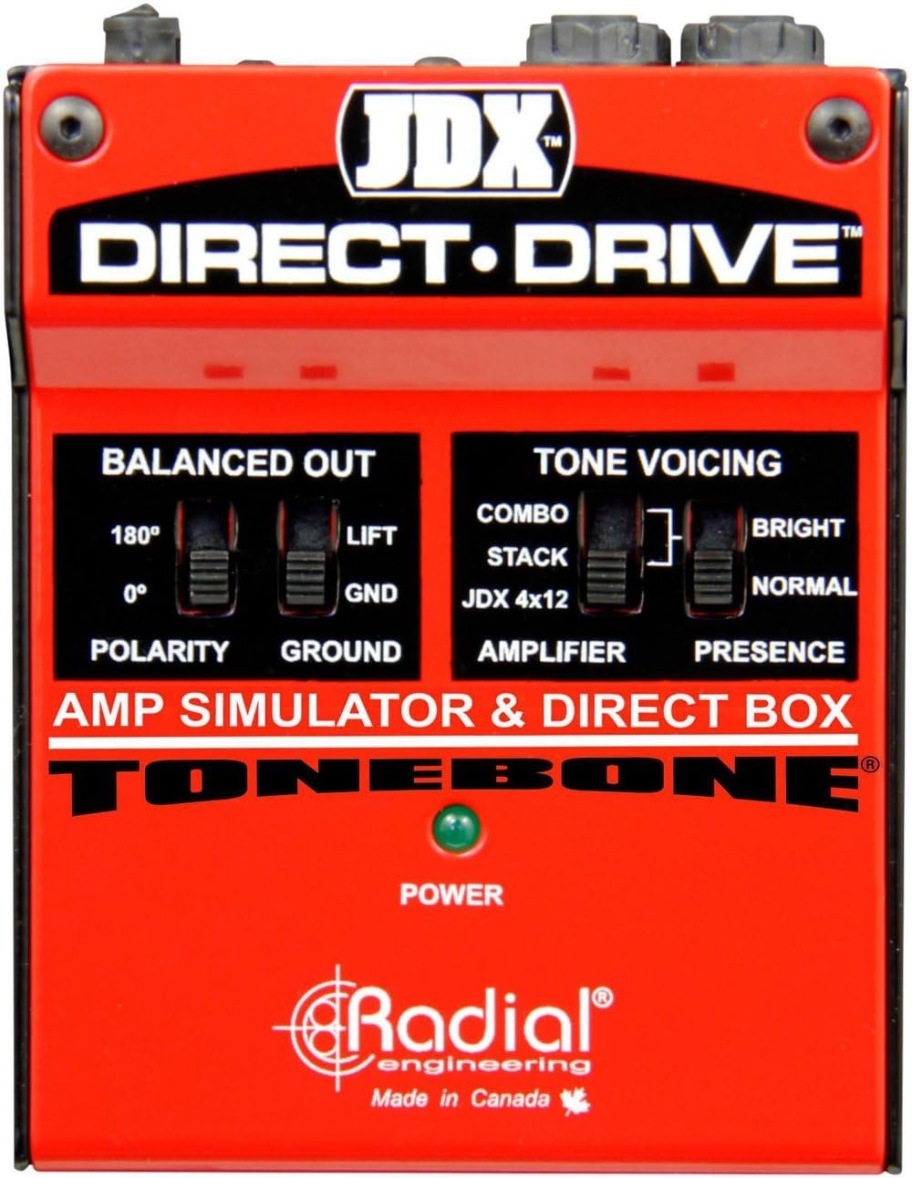 Radial Engineering R800 1404 JDX Direct-Drive Guitar Amp DI Box