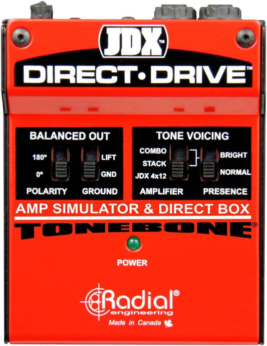 Radial Engineering R800 1404 JDX Direct-Drive Guitar Amp DI Box