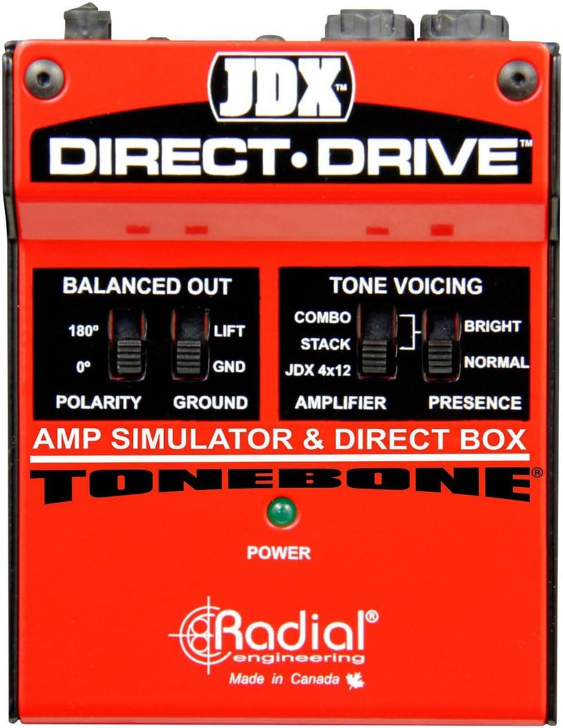 Radial Engineering R800 1404 JDX Direct-Drive Guitar Amp DI Box — main product image