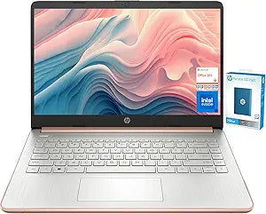 HP Laptop 14" Intel Celeron 16GB RAM 64GB SSD 365 Bundle