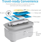 HP AMZNBHPISPSP Sprocket Studio Plus 4x6 Instant Photo Printer