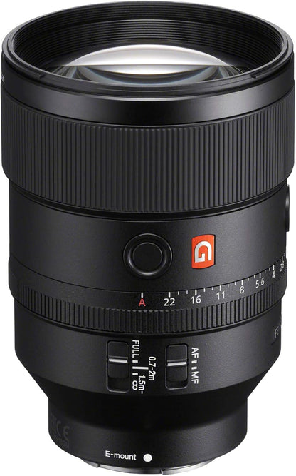 Sony SEL135F18GM FE 135mm F1.8 G Master Prime Lens