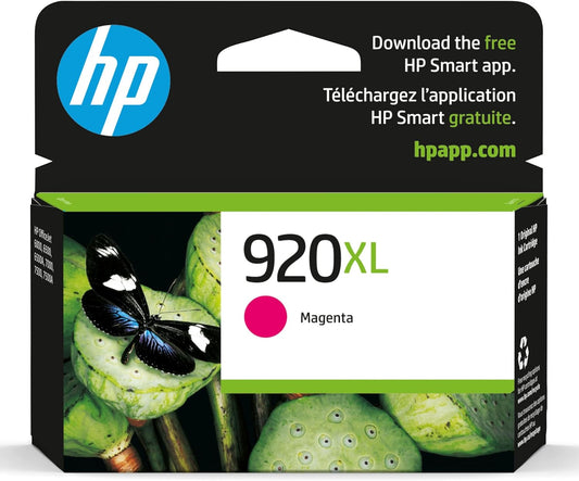 HP CD973AN#140 920XL Magenta High-Yield Ink Cartridge