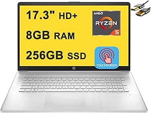 HP Laptop 17 5500U Ryzen 5 17.3" HD+ Touchscreen