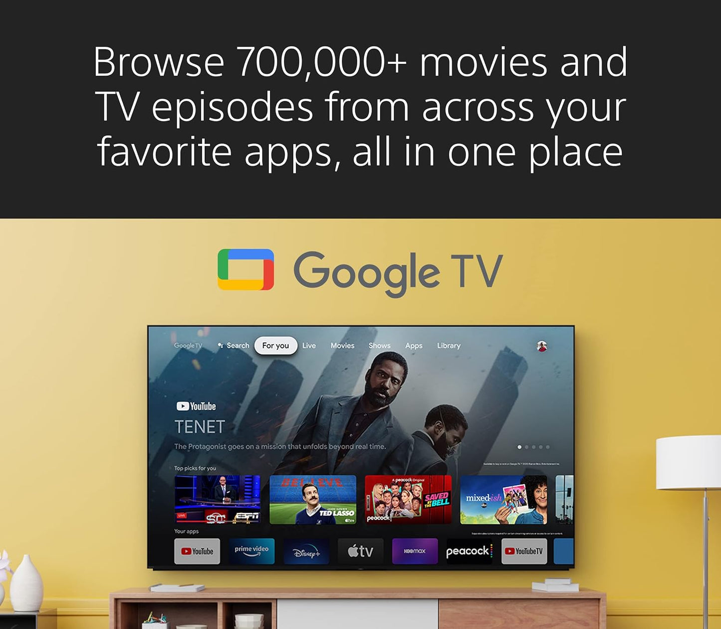 Sony XR65A95K 65" BRAVIA XR QD-OLED 4K Google TV
