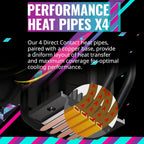 Cooler Master RR-S4KK-20PA-R1 Hyper 212 Halo CPU Cooler