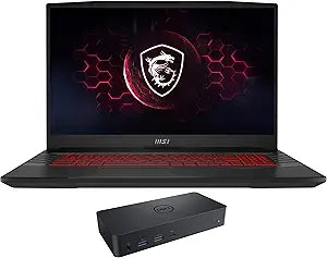 MSI PulseGL7612052-4372-123500 Gaming Laptop: i7, 32GB, 8TB SSD, RTX 3060 + Dock
