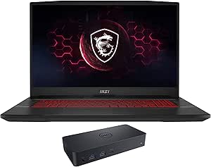 MSI Pulse GL76 RTX 3060 17" Gaming Laptop & Dock