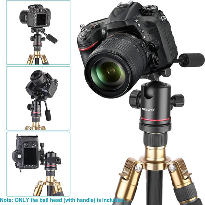 Neewer Heavy Duty Camera Tripod Ball Head with Quick Shoe