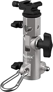 Phottix PH87200 Varos Pro S Flash Shoe Umbrella Holder — main product image