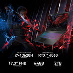 MSI KATANA1713835 RTX 4060 Gaming Laptop 64GB RAM