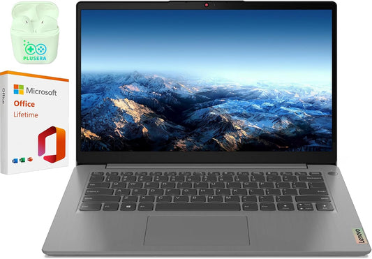 Lenovo Lenovo IdeaPad 3i 14" FHD Laptop with Office