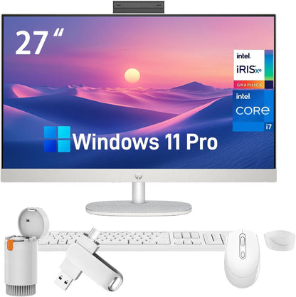 HP 27-cr0082 27" All-in-One Desktop i7 32GB 1TB SSD