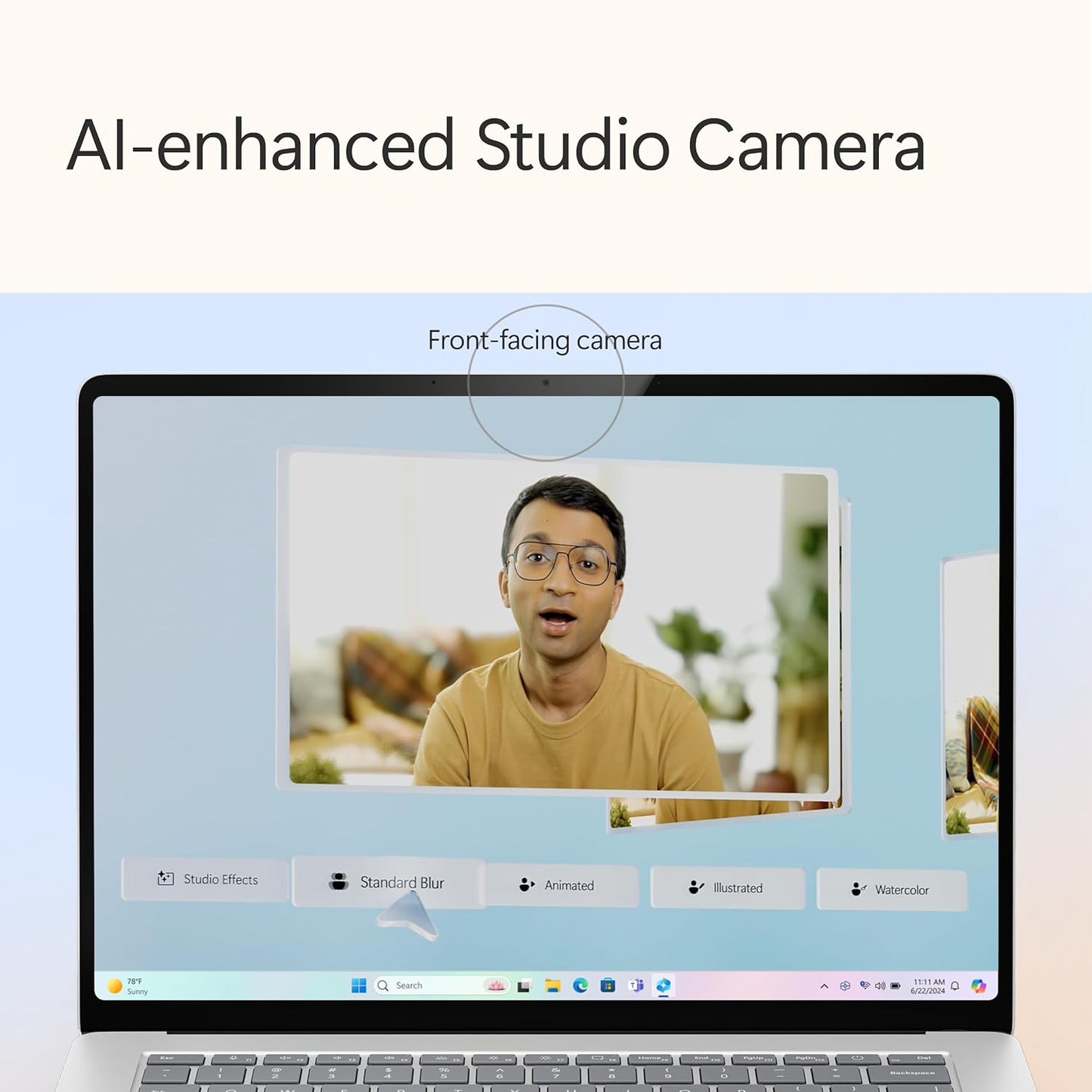 Microsoft ZYT-00001 Surface Laptop (2024) - Copilot+ PC, 1TB SSD