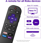 Roku RCA1R Voice Remote - Compatible with Roku Devices