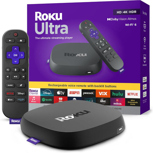 Roku Ultra 4850R 2024 4K Streaming Player