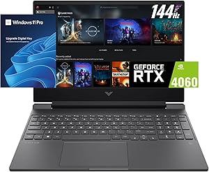 HP Victus RTX 4060 144Hz Gaming Laptop