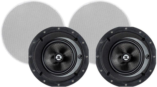 Monoprice 134197 Carbon Fiber In-Ceiling Speakers (Pair)