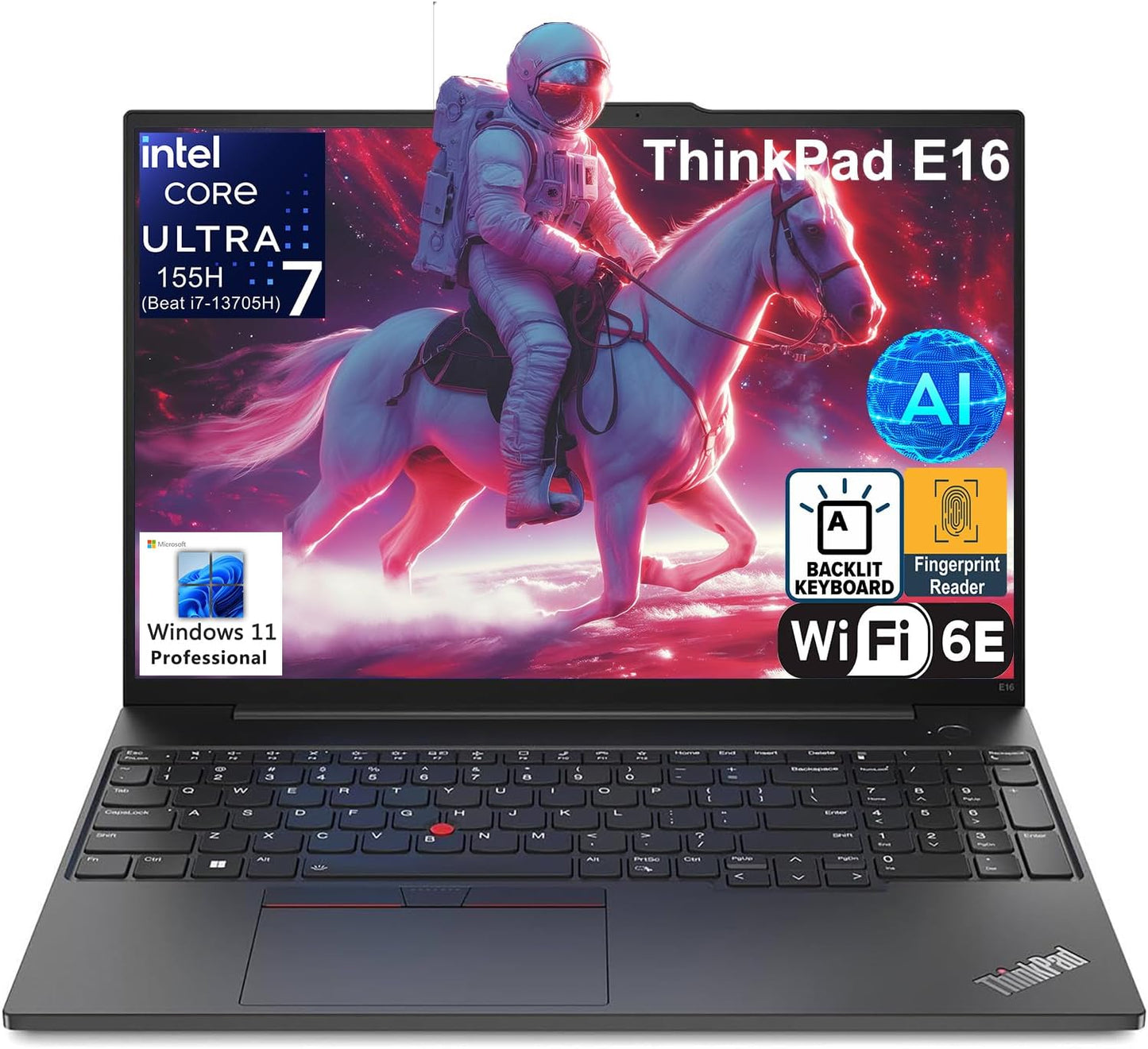Lenovo E16 Gen 2 ThinkPad 16" Ultra 7 AI Business Laptop