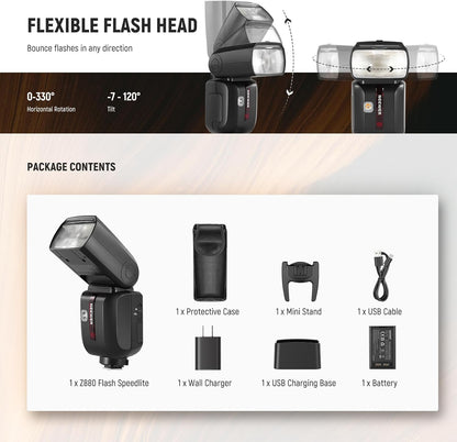 Neewer Z880-S 2.4G TTL Camera Flash Speedlite