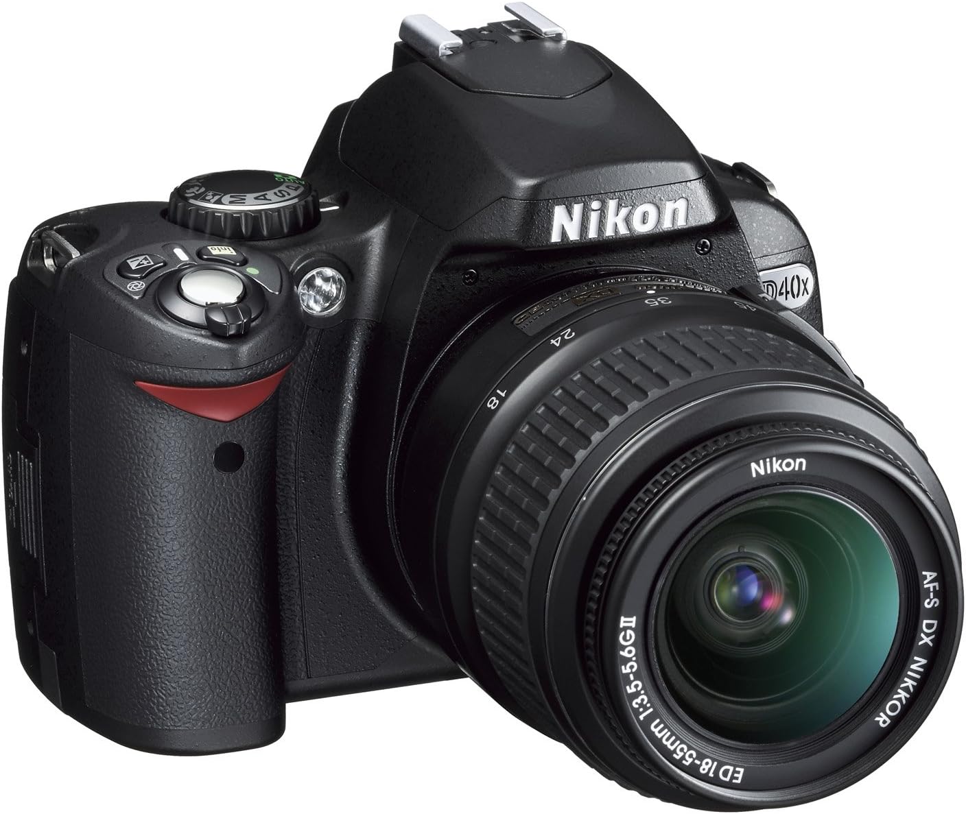 Nikon D40x 10.2MP Digital SLR Camera w/ 18-55mm Lens