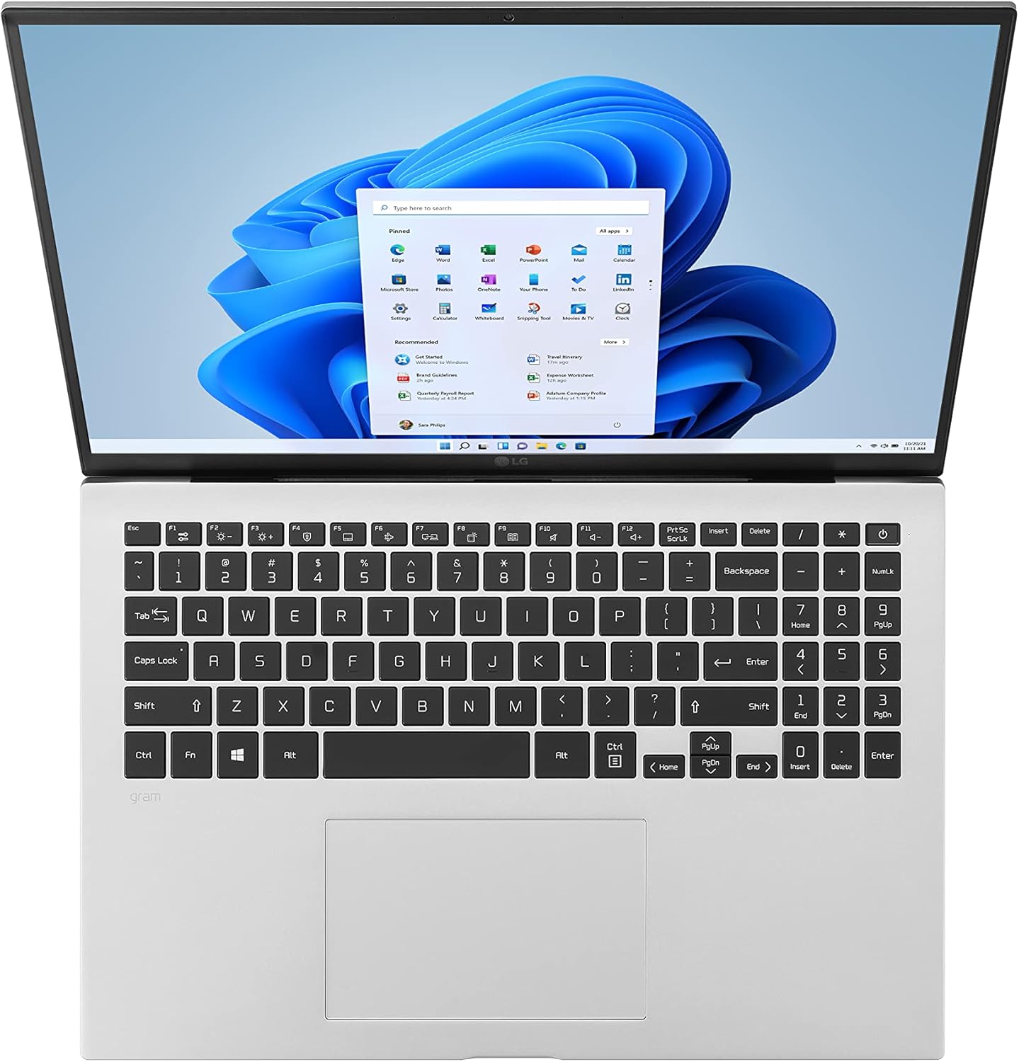 LG 16Z90P-K.AAS9U1 Gram 16" Ultra-Lightweight Laptop