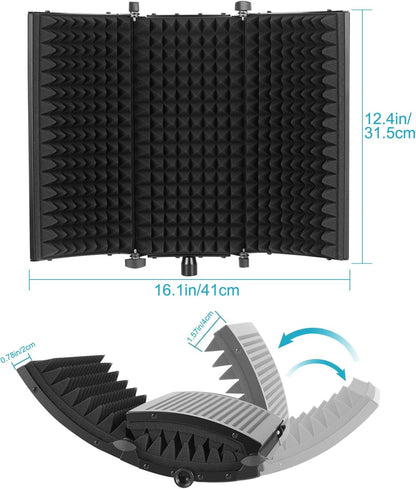 Neewer 40093718 Studio Microphone Isolation Shield