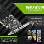 Lenovo ThinkCentre Gaming PC Bundle i7, GT 1030 (Renewed)