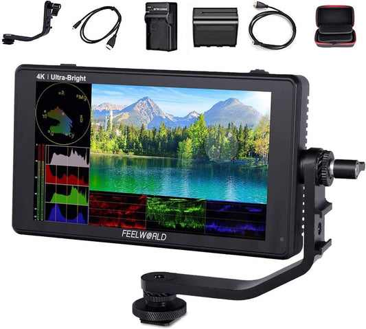 FEELWORLD LUT6S 6" 2600nit SDI HDMI Monitor Kit