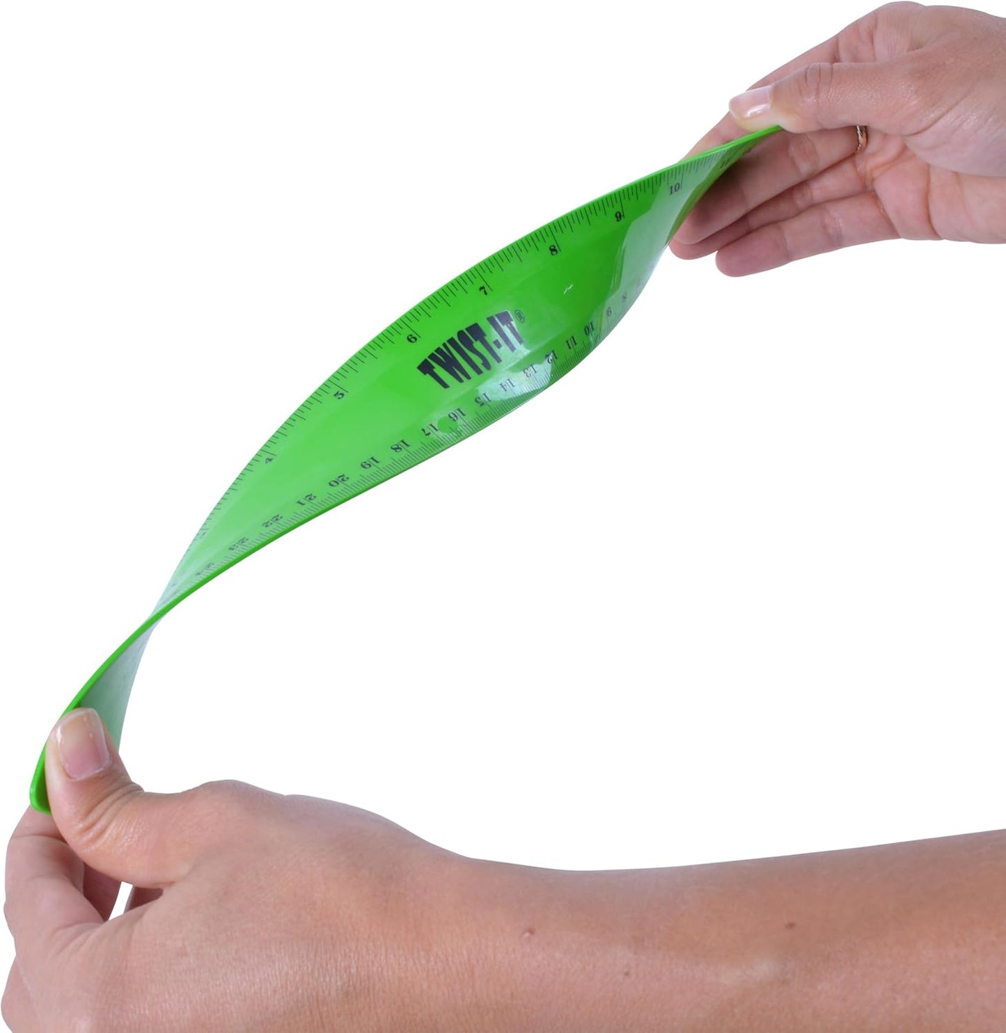 Westcott 16292 12" Twist It Flexible Ruler - Assorted Colors