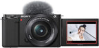 Sony ZV-E10 16-50mm Mirrorless Vlogging Camera Bundle - Renewed