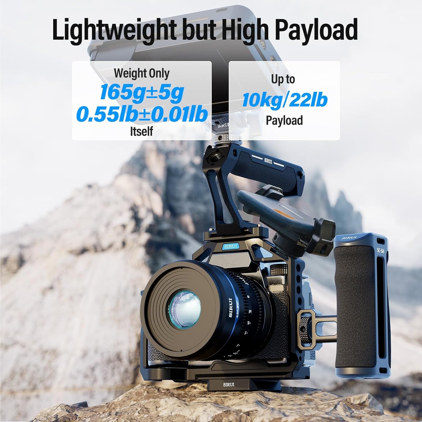 Sirui SC-TH: NATO Top Handle with Quick Release for Camera Cage