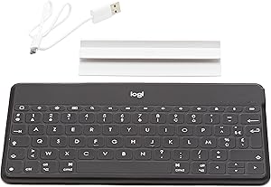 Logitech 920-006705 Keys-to-Go Bluetooth Keyboard - French — main product image