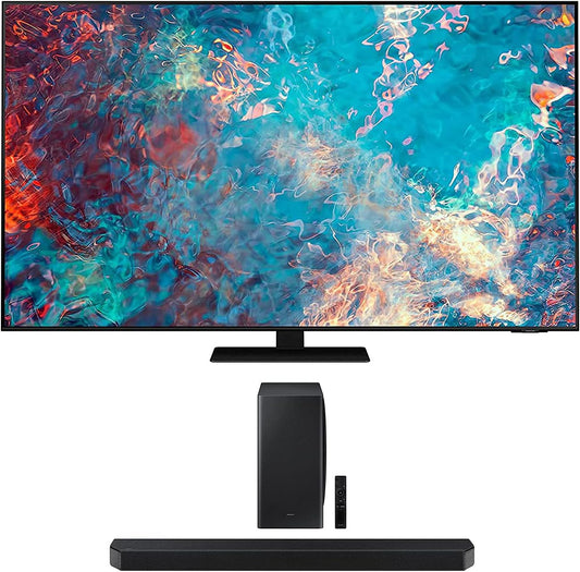 Samsung QN55QN85AA 55" Neo QLED 4K TV & Soundbar (Used)
