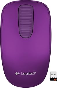 Logitech T400 Zone Touch Mouse - Wild Plum