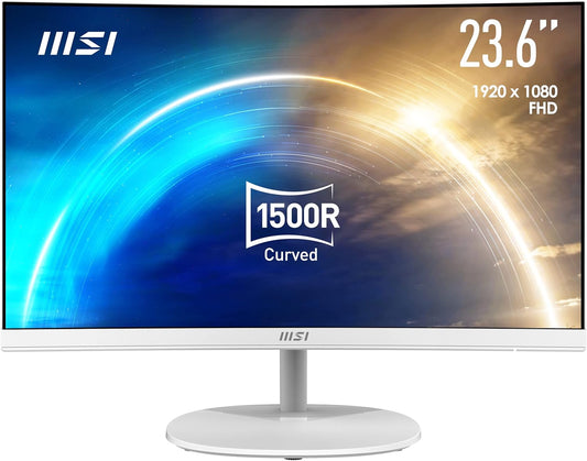 MSI Pro MP241CAW 24" FHD Curved Monitor 75Hz