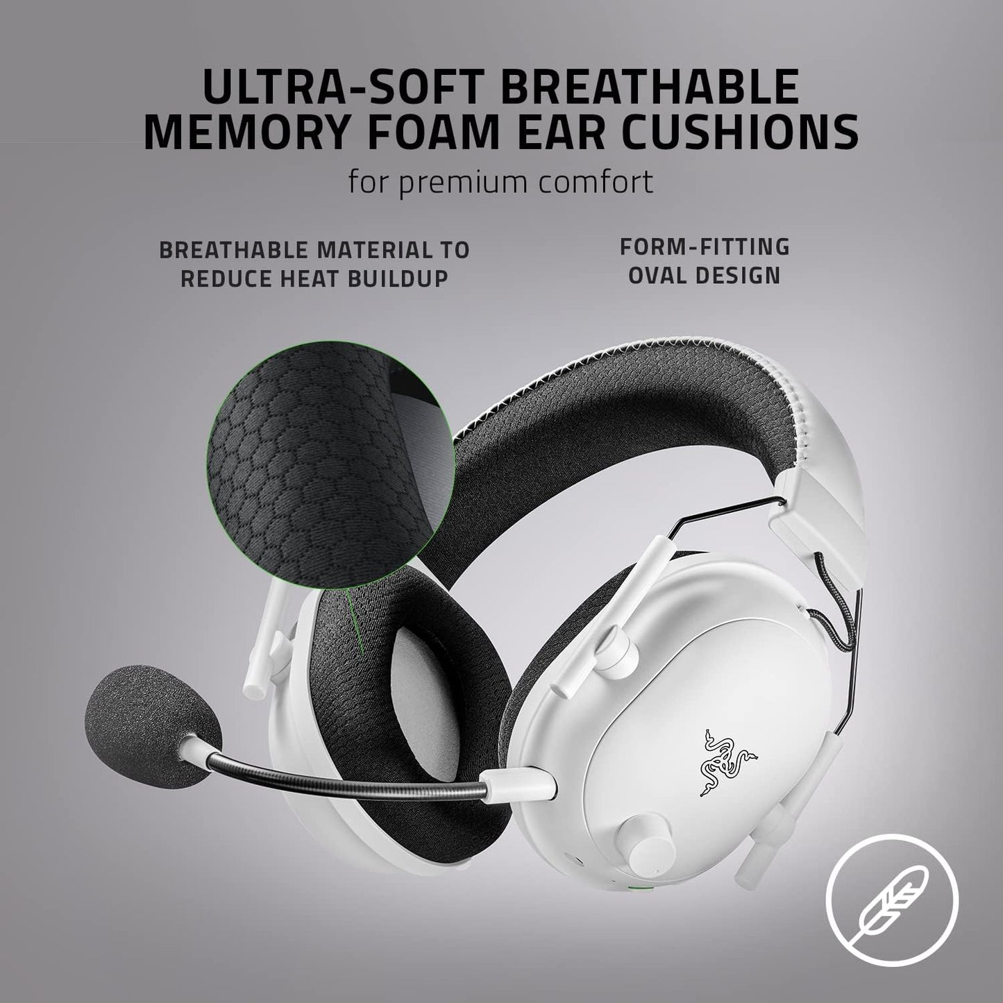 Razer RZ04-03220300-R3U1 BlackShark V2 Pro Wireless Headset White