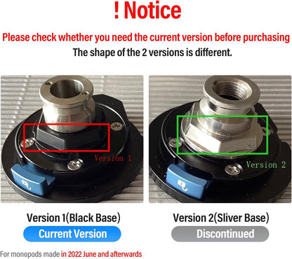 Sirui Quick Release Plate for Camera Monopod