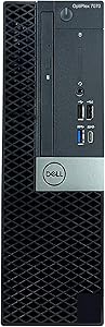 Dell OptiPlex 7070 SFF i7 Desktop 16GB RAM, 512GB SSD, Win 10 Pro (Renewed)
