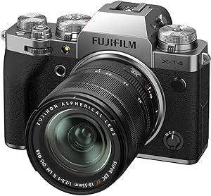 Fujifilm X-T4 Camera Kit XF18-55/2.8-4 Silver