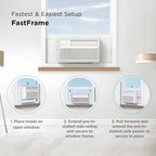 TCL H8W4MW 8,000 BTU Smart Inverter Window AC